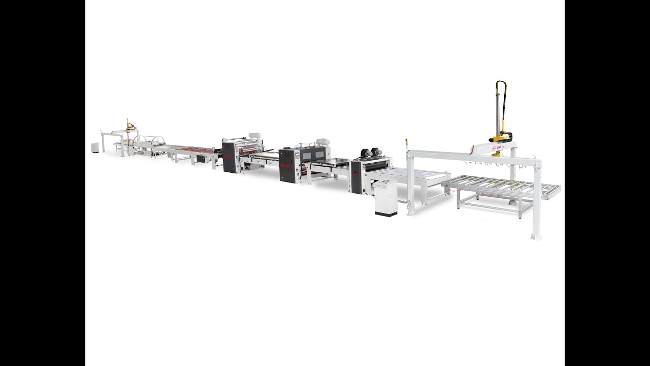 Fully Automatic Pur Hot Melt Glue Laminating Machine for pvc pet acrylic hpl melamine paper