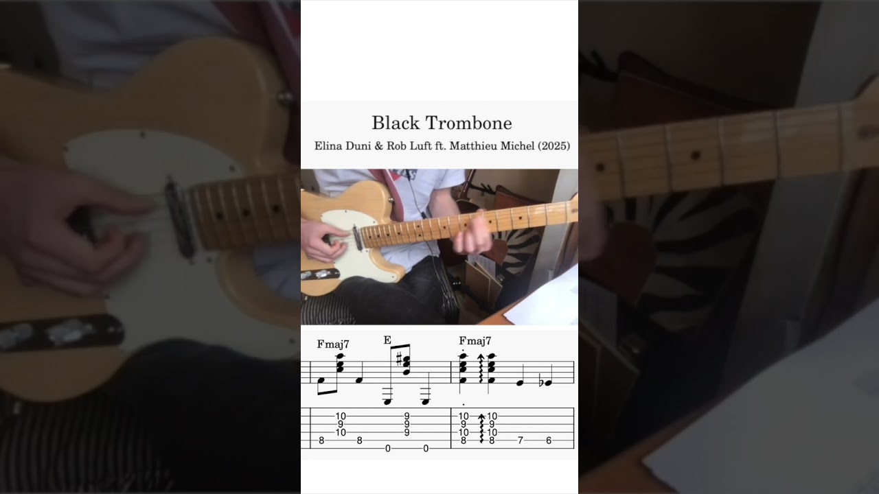 #icymi #blacktrombone #elinaduni #robluft #matthieumichel  #jazz  #guitar