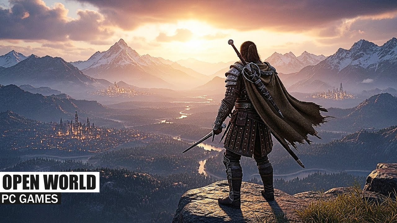 TOP 28 BEST OPEN WORLD GAMES FOR HIGH END PC (8GB Ram / 16GB Ram / 4GB VRam / 6GB VRam) 2025