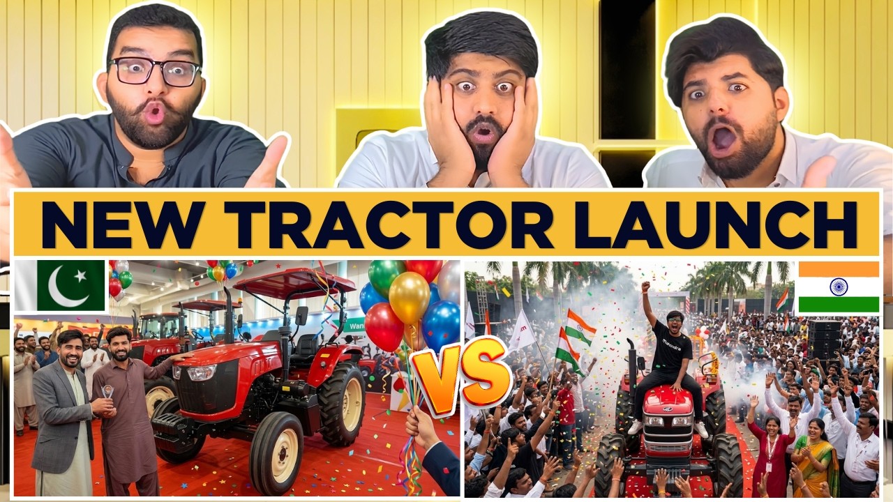 Reaction On India vs Pakistan New Tractor Launch Comparison | खेती | Pakistani Reaction🔥