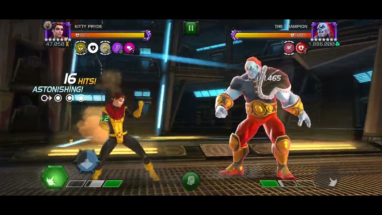 My 7 Star R4 Kitty Pryde vs The Champion 45sec