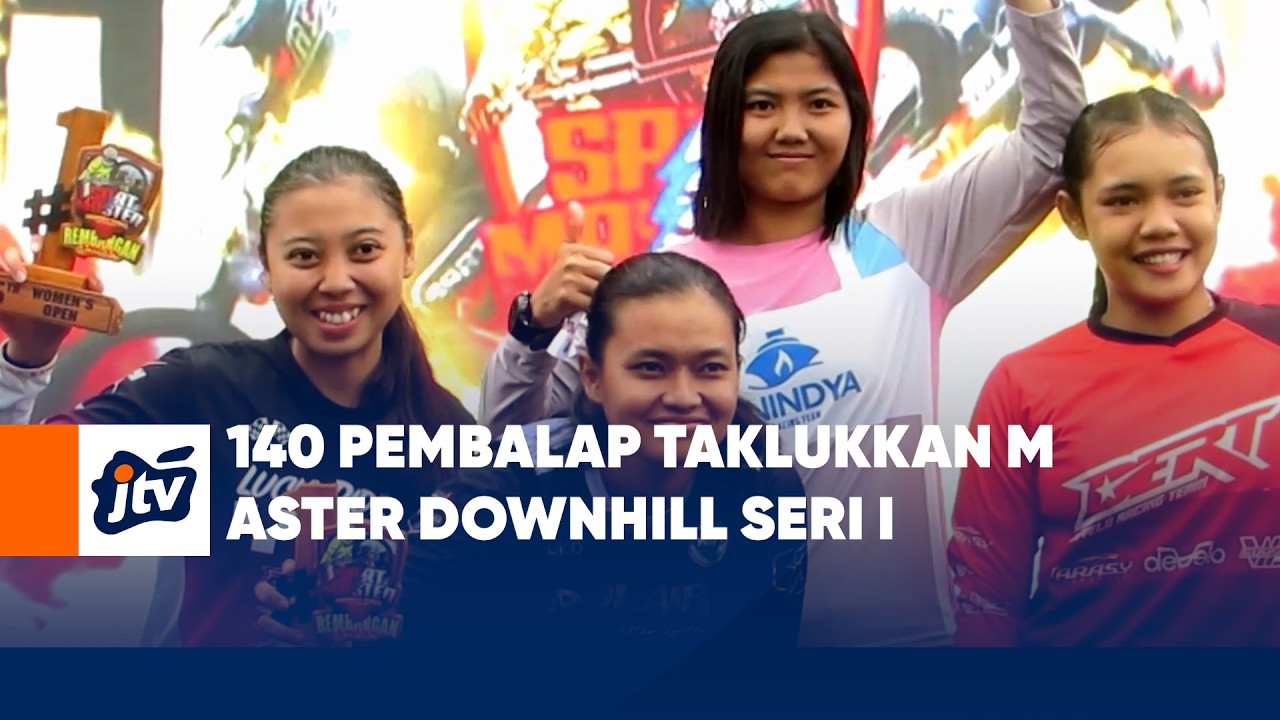 140 Pembalap Taklukkan Master Downhill Seri I