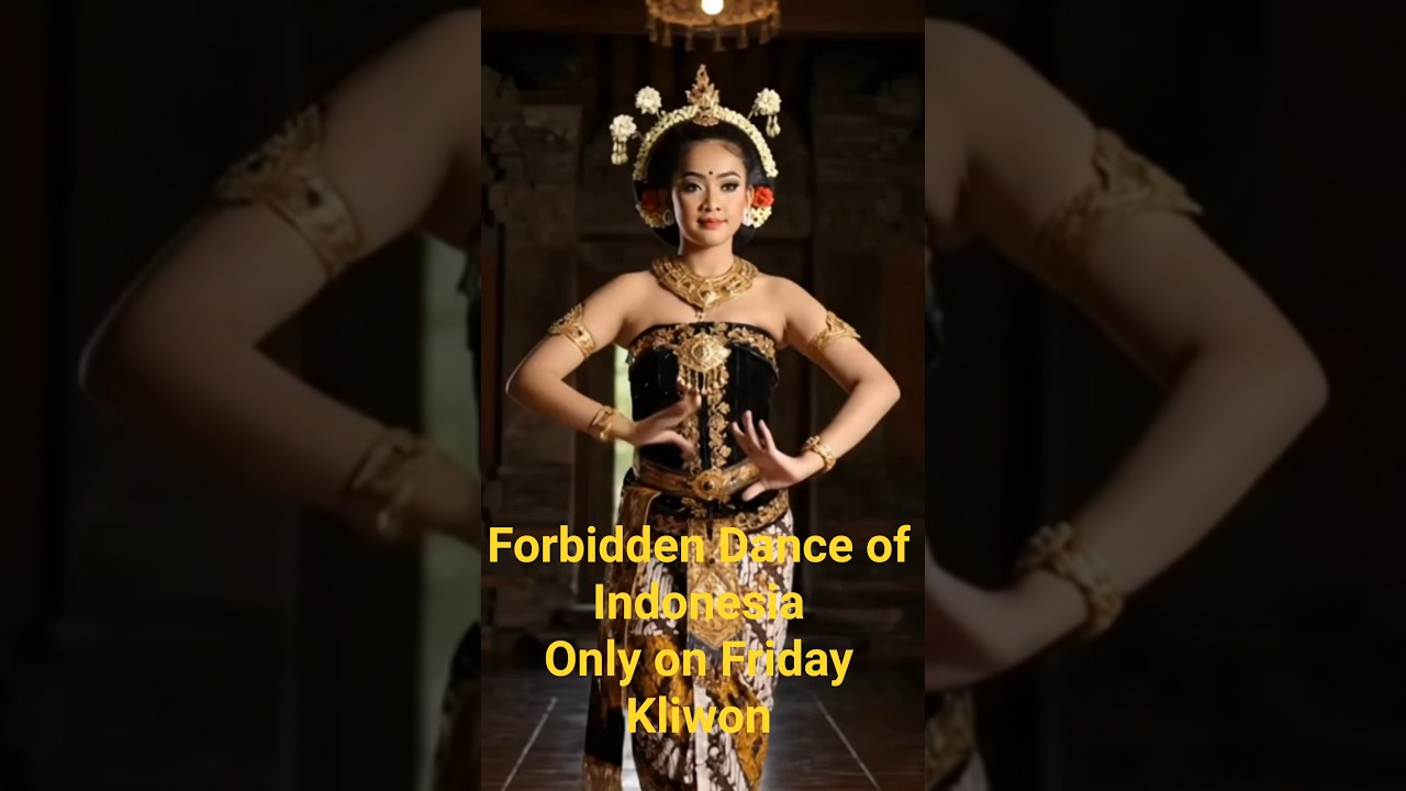 The Forbidden Dance of Indonesia  Serimpi, Only Performed on Friday Kliwon | #shorts