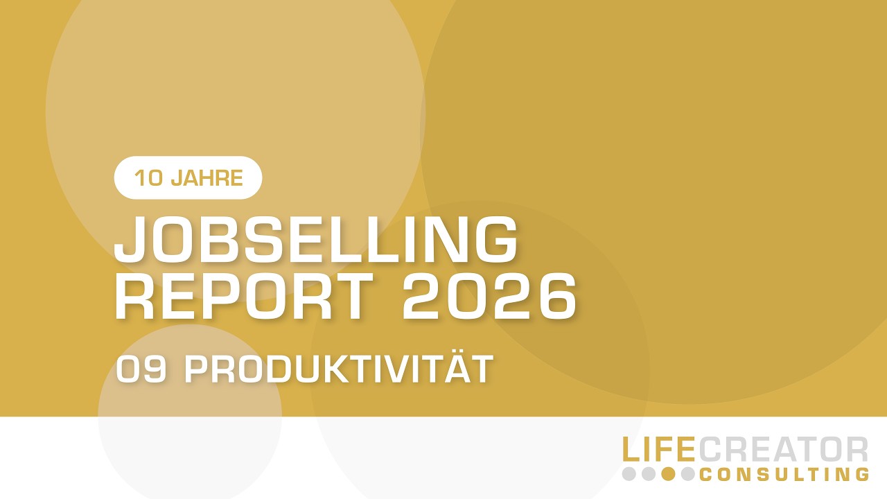 JobSelling Report 2026 - Produktivität