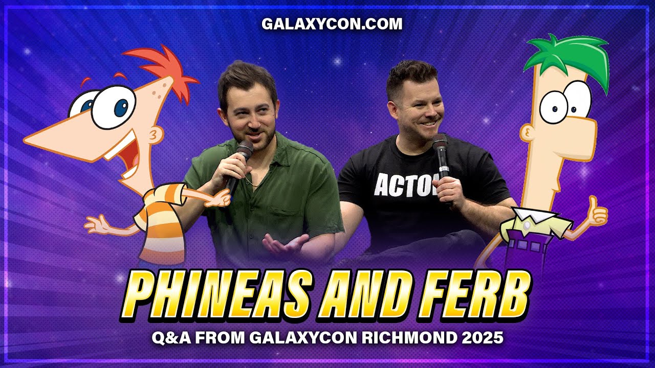 Phineas and Ferb Q&A | GalaxyCon Richmond 2025