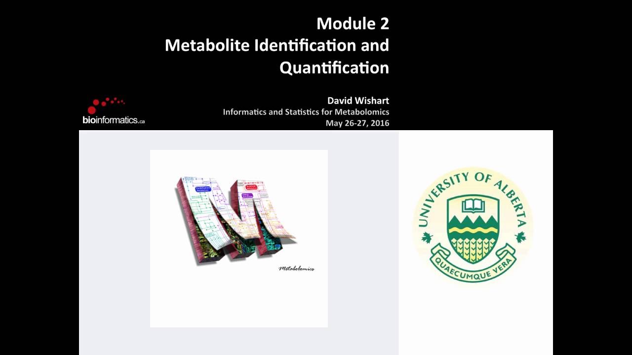 Metabolite Identification and Annotation