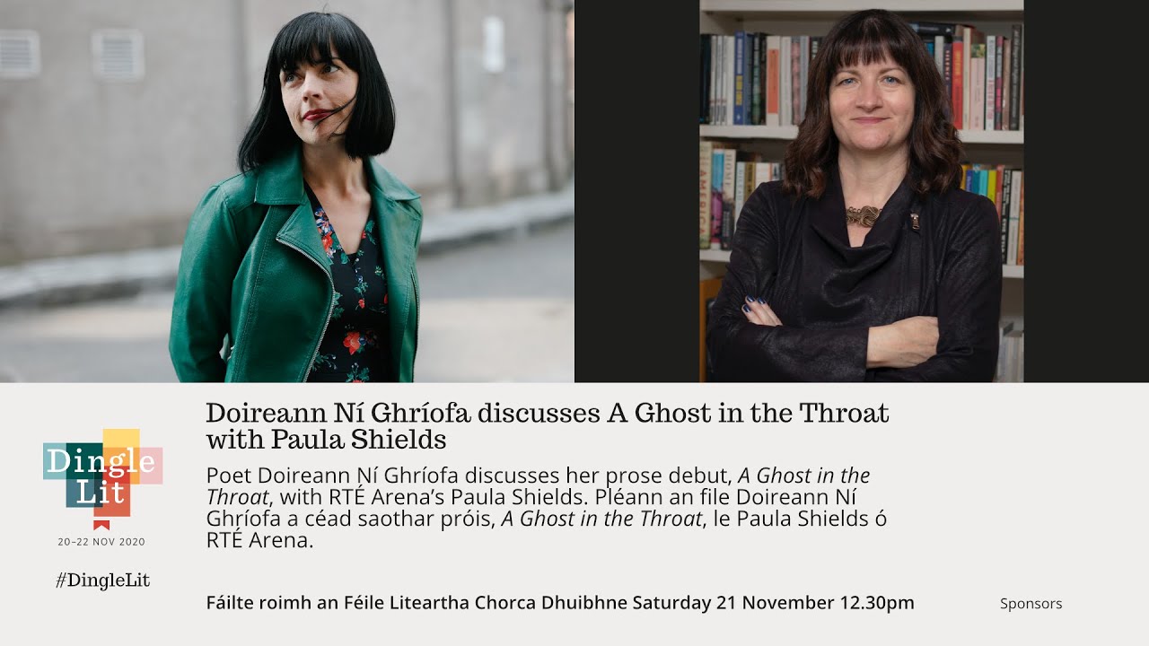 A Ghost in the Throat: Poet Doireann Ní Ghríofa discusses her prose debut with Paula Shields.