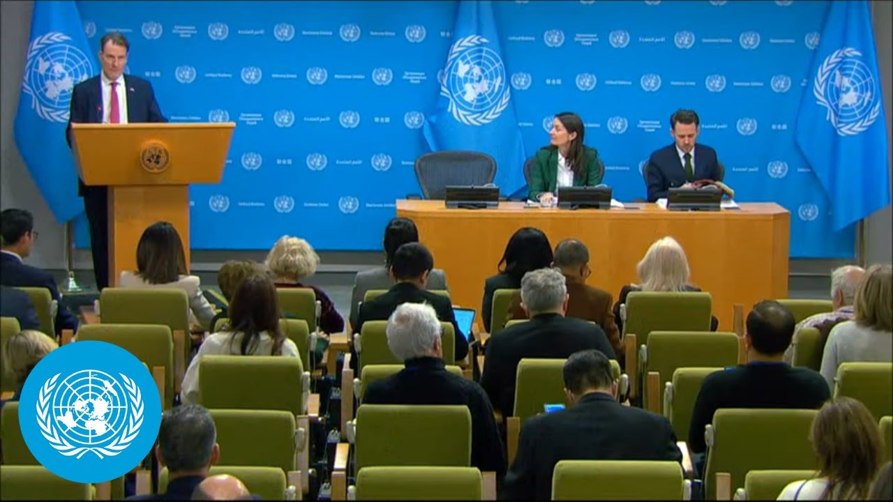 Denmark: President of the Security Council for March 2025 - Press Conference | United Nations