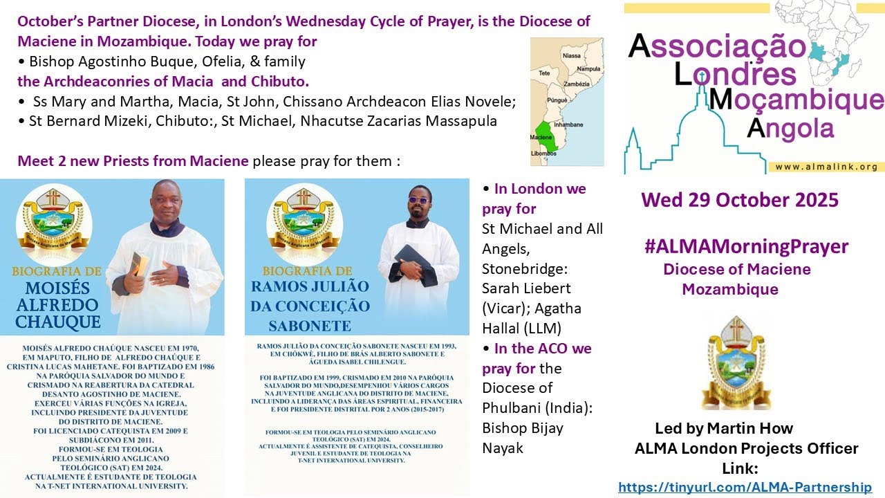 ALMA Morning Prayer 27th October 2025