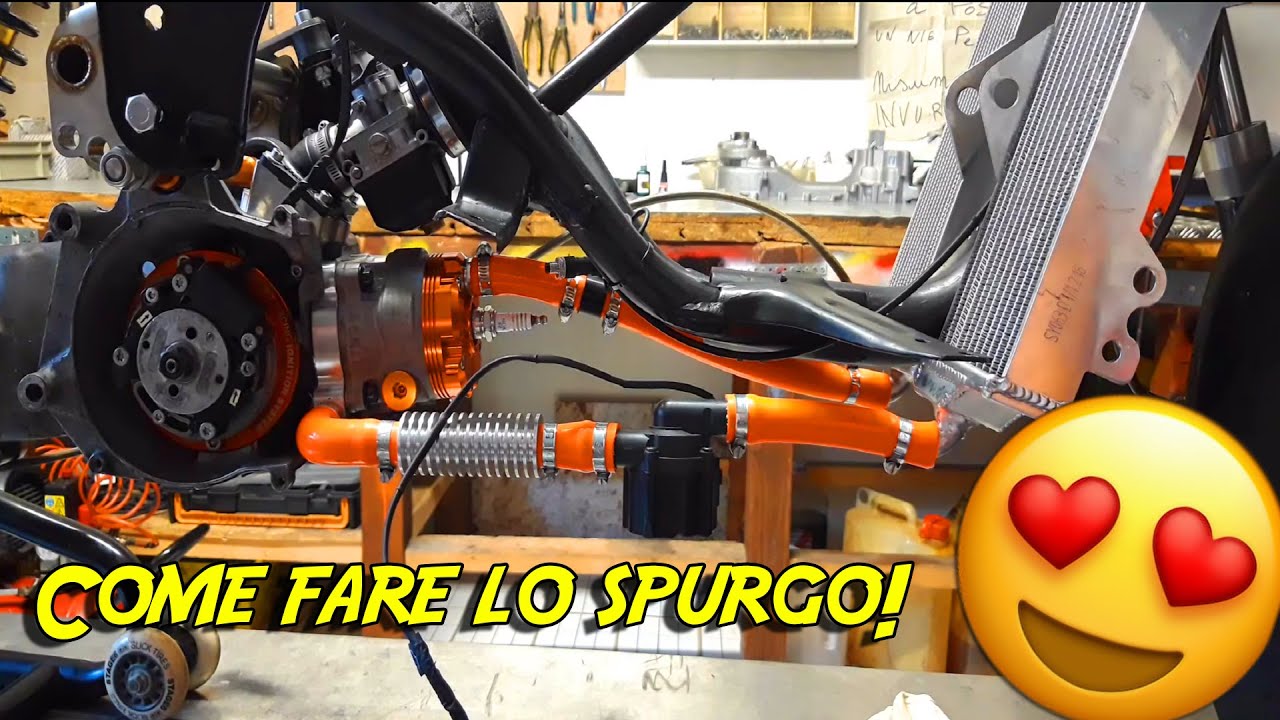 COME SPURGARE L'IMPIANTO DI RAFFREDDAMENTO! (F12 R/T 95CC)