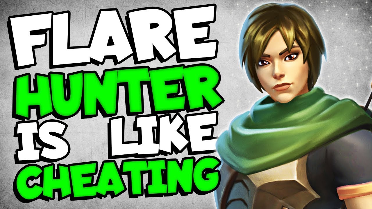 THIS HUNTER BUILD: IT'S CHEATING! | Realm Royale Solo's [Flare + Withdraw]