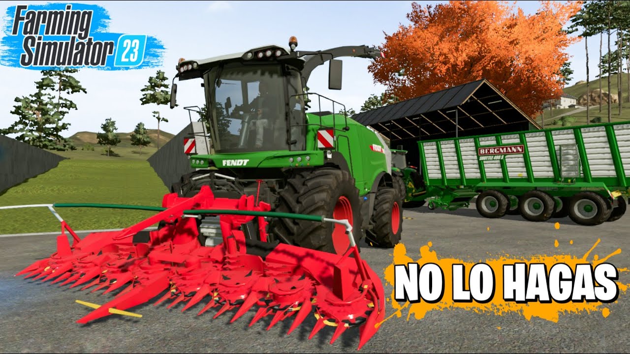 NO HAGAS ESTO! Farming Simulator 23, Cosechadora De FORRAJE & BIO GAS