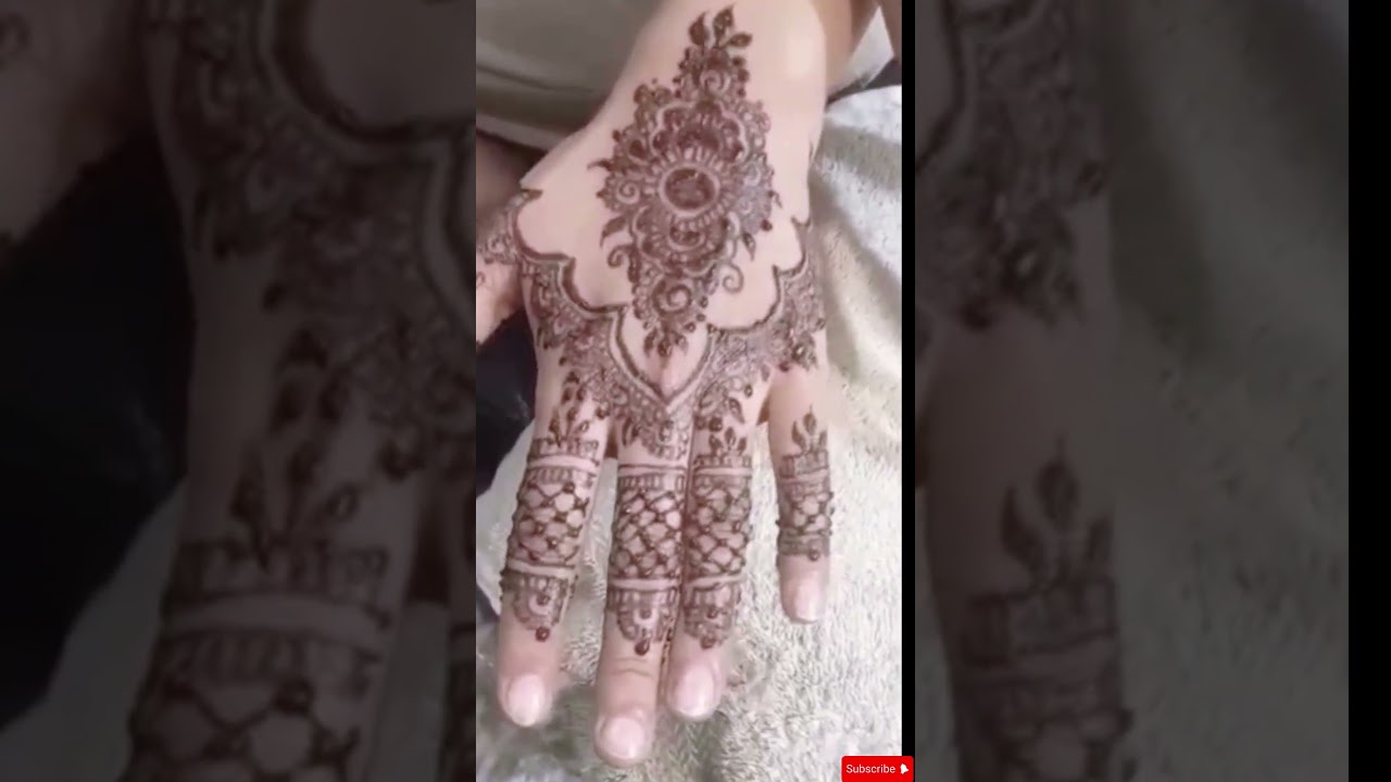 Luxury Party Mehndi for Hands & Feet ✨ Royal Henna Design 2026 😍 #shorts