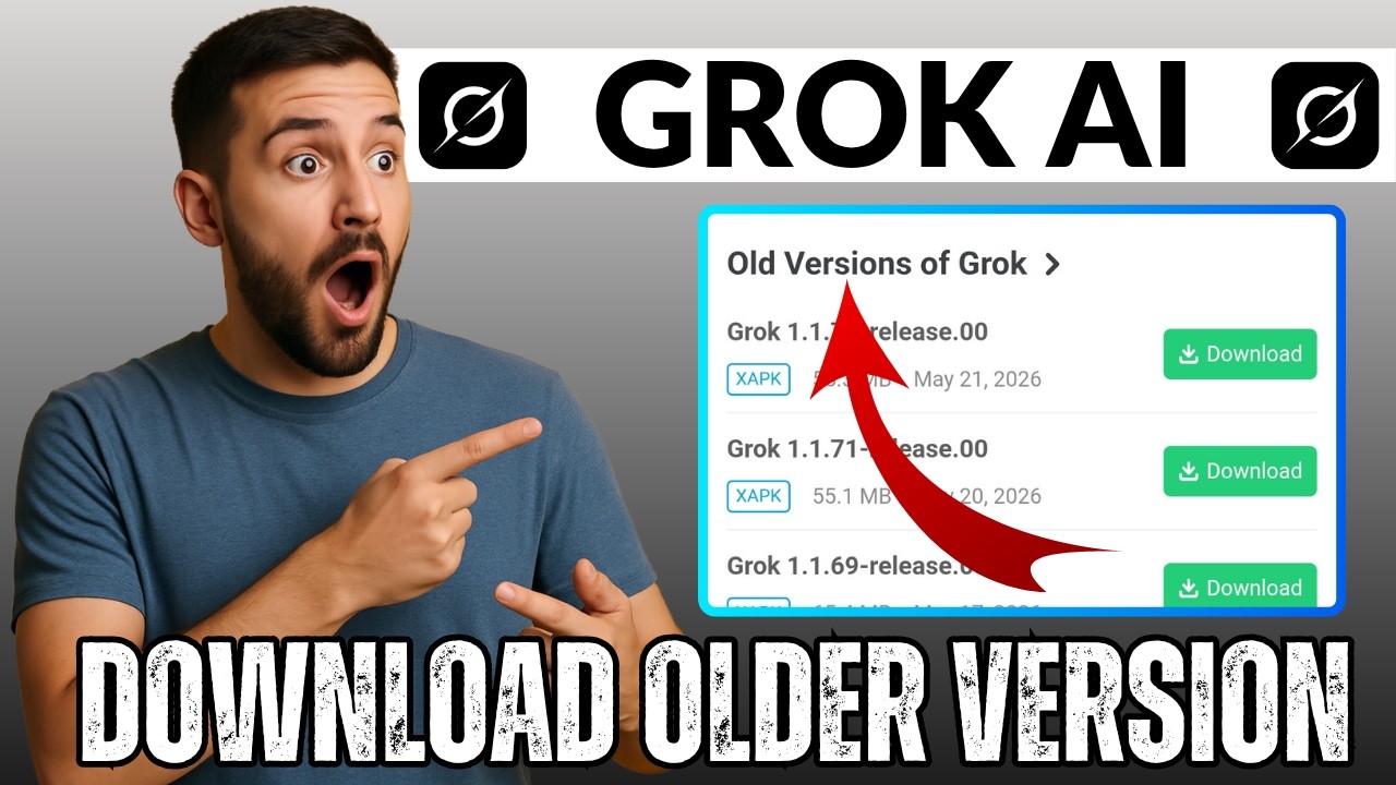 How to Download Older Version of Grok Ai on Your Phone (2026)