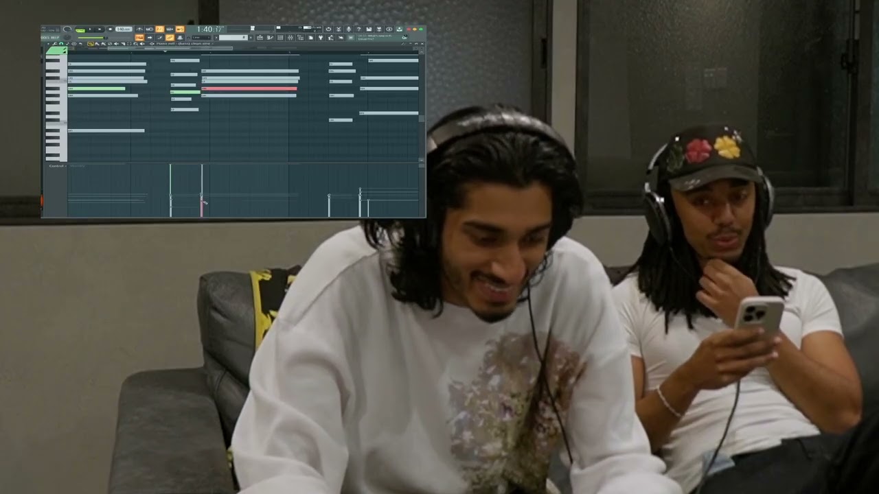 in Japan cooking up footwork music with @Gami