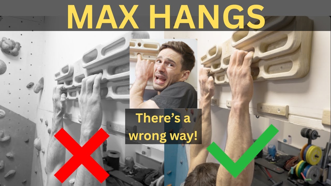 Max Hangs for Finger Strength (How To)