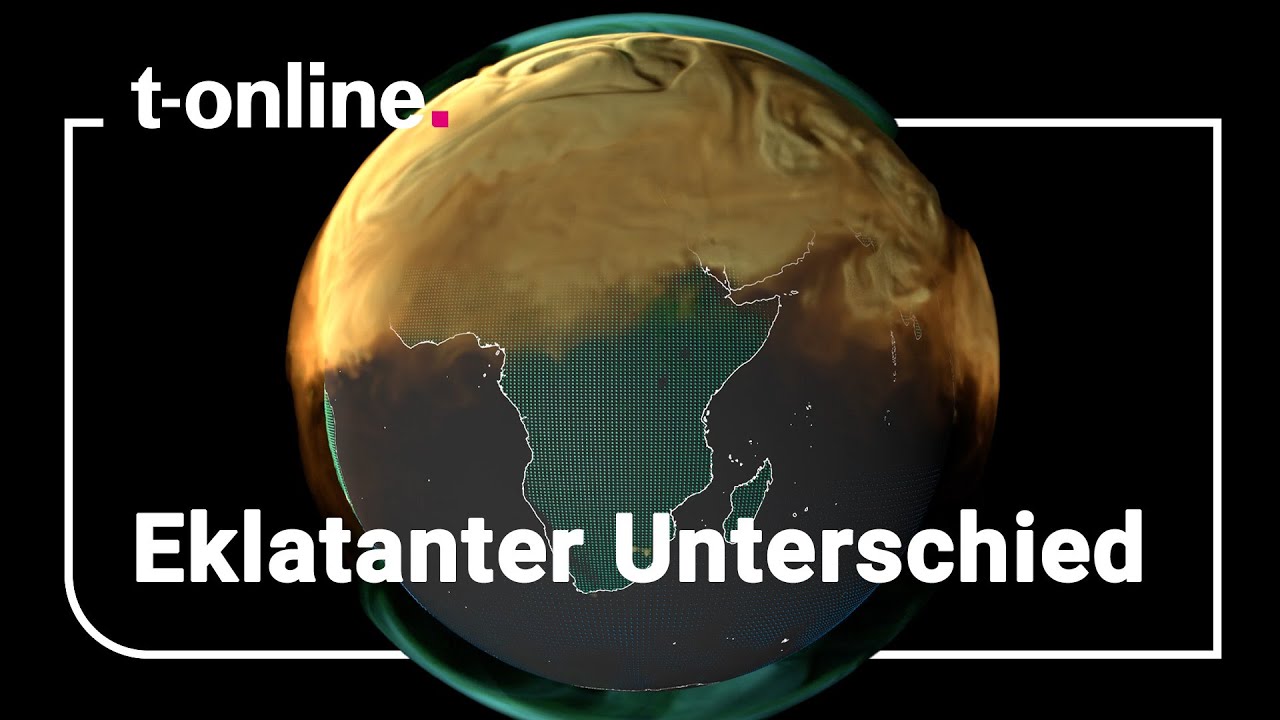 CO2-Emissionen: Nasa-Animation zeigt riesige Gegens&auml;tze