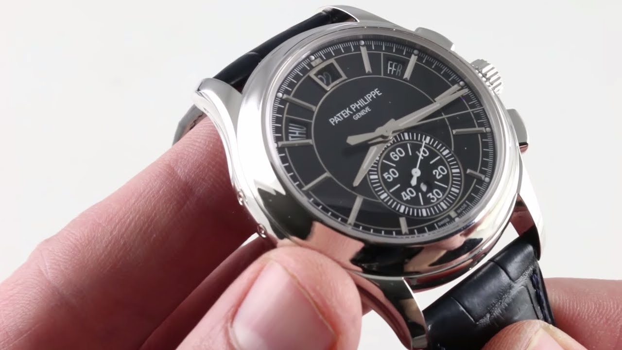 Patek Philippe 5905P-001 Annual Calendar Chronograph Luxury Watch Review