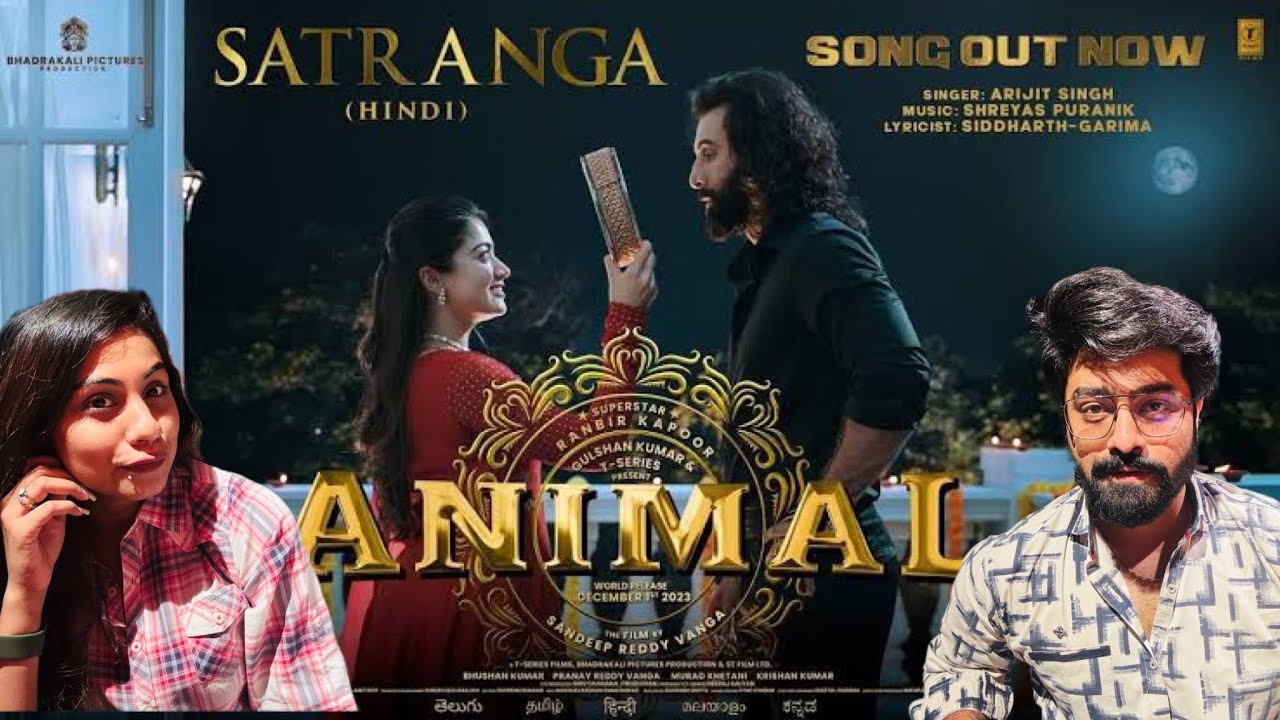 ANIMAL: SATRANGA |Ranbir Kapoor, Rashmika| Sandeep V |Arijit, Shreyas P, Siddharth-Garima |Bhushan K