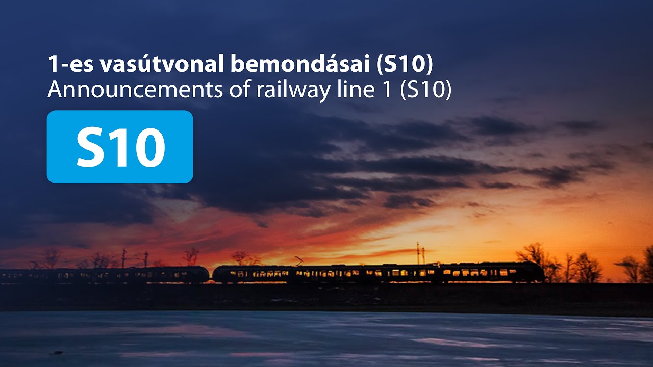 S10-es viszonylat bemondásai