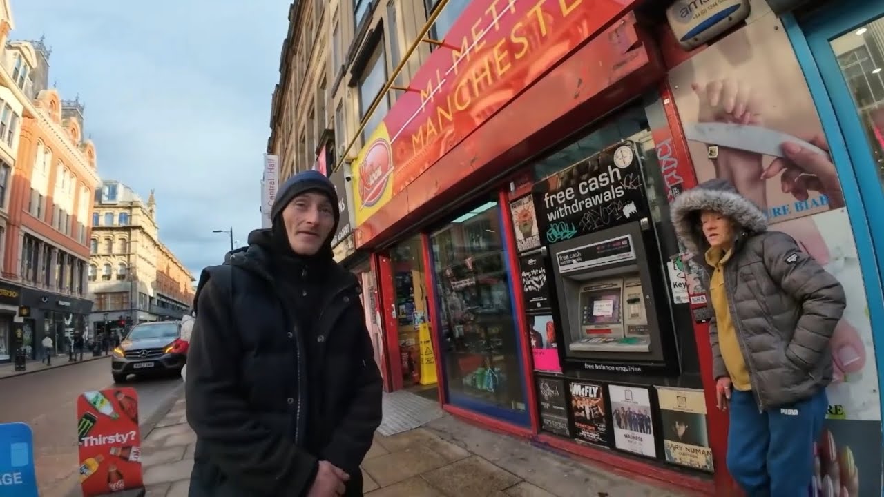 On a mooch in Manchester City Centre 
