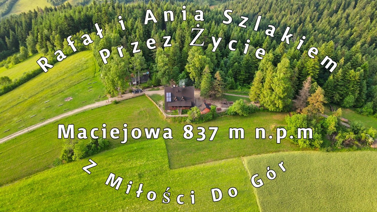 Maciejowa 815 m n.p.m  i Stare Wierchy w Gorcach  (HD)