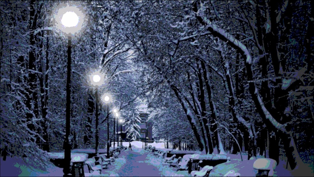 Winter midnight (Original relaxing piano solo music)