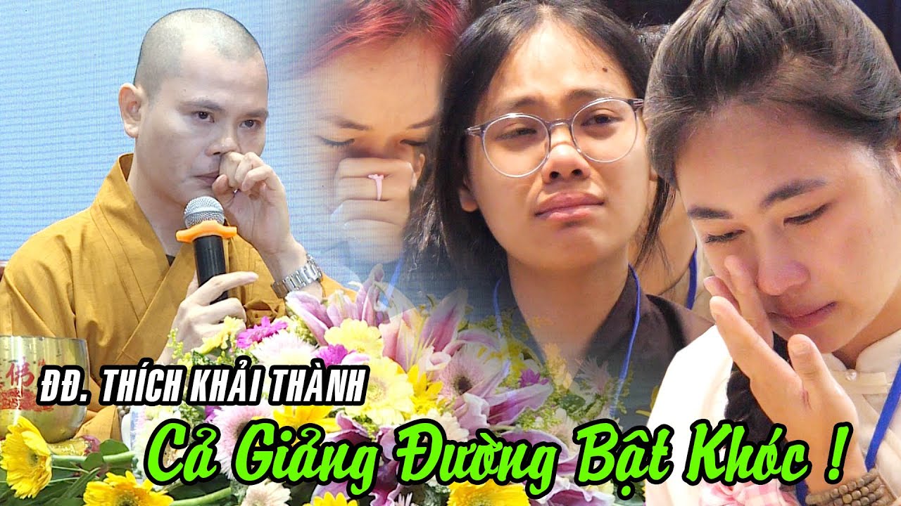 QUÁ XÚC ĐỘNG với bài giảng CHẠM VÀO PHÉP MÀU của Thầy Khải Thành tại chùa Hoằng Pháp.