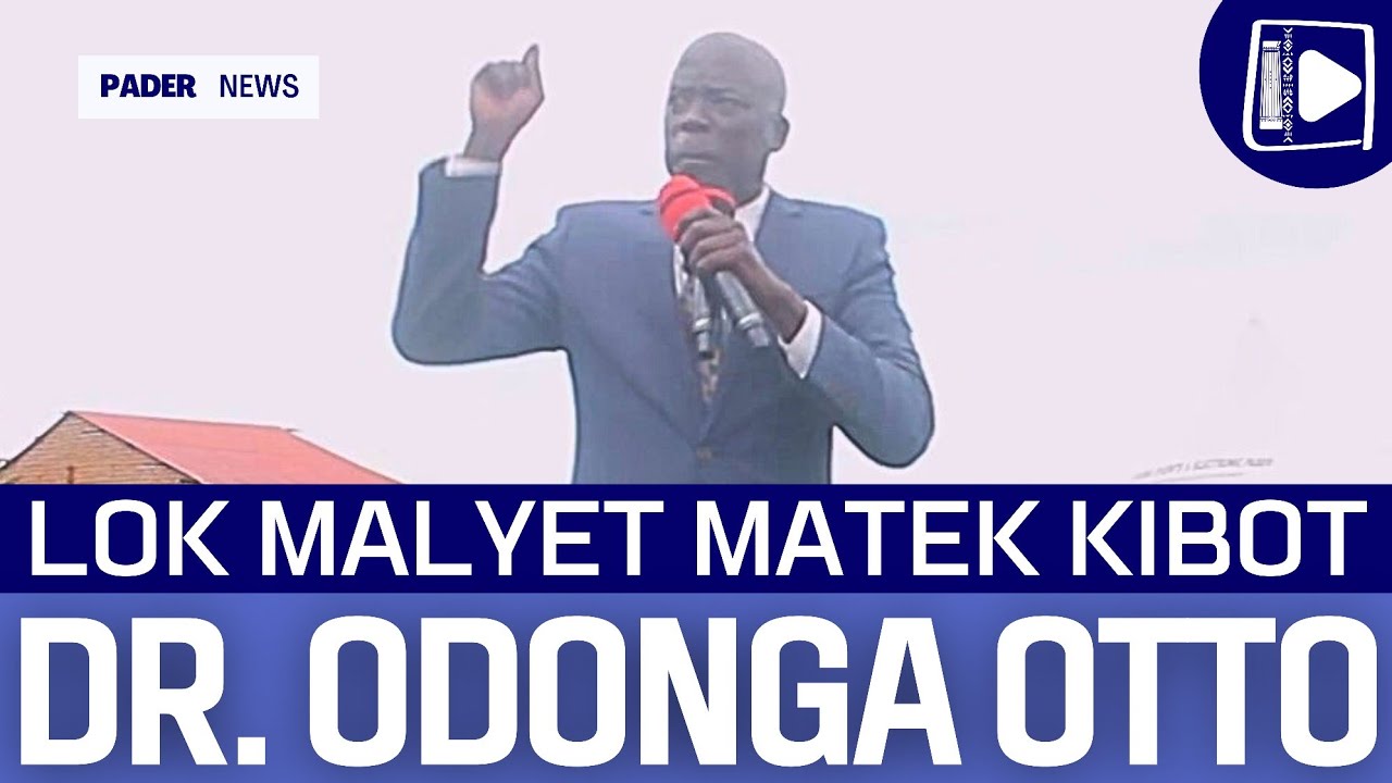 Dr. Odonga Otto: Kany Ma Pader Oo Iye Ni Mito Dano Ma Cimo Wang Obwoya Fearless