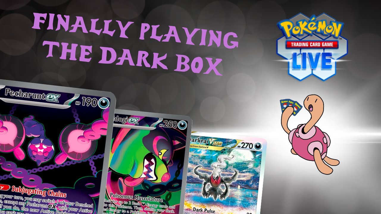 Dark Pokemon got an INSANE BUFF with Shrouded Fable! Pokemon TCGL Shrouded Fable