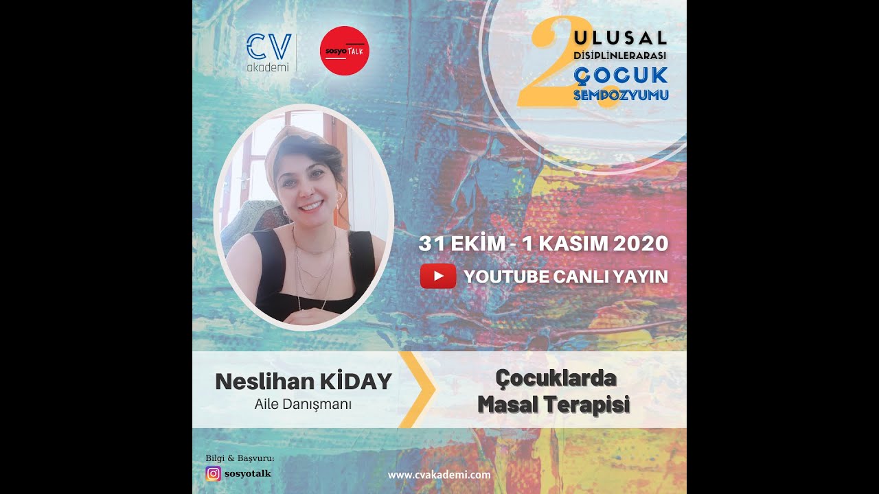 ÇOCUKLARDA MASAL TERAPİSİ / Aile Danışmanı Neslihan Kiday