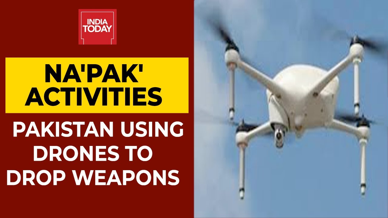 Pakistan Uses Drones To Drop Weapons Near International Border In Jammu & Kashmir