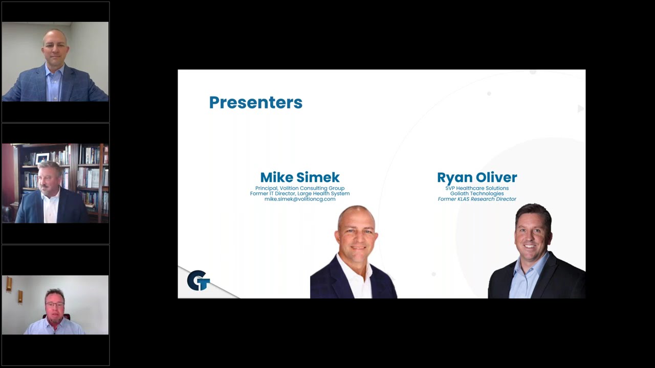 HIT Masterclass Series - Improving EHR Speed & Reliability
