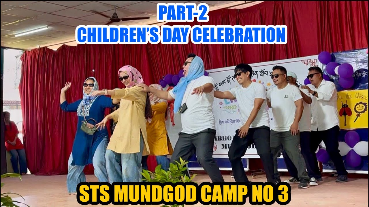 PART-2 || STS Mundgod Children&rsquo;s Day Celebration #mundgod #tibetanvlogger  #childrendayspecial
