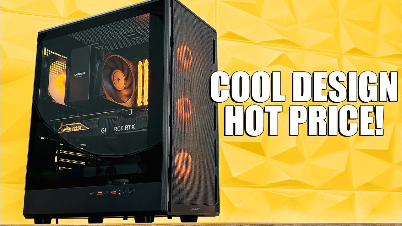 COUGAR AIRFACE PURE PRO Case Review - Cool Looks, Cool Price!