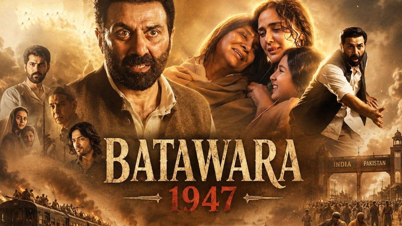 Batwara 1947 | Full Movie In Hindi Dubbed | Sunny Deol | Preity Zinta | Amir Khan | Ali Fazal | New