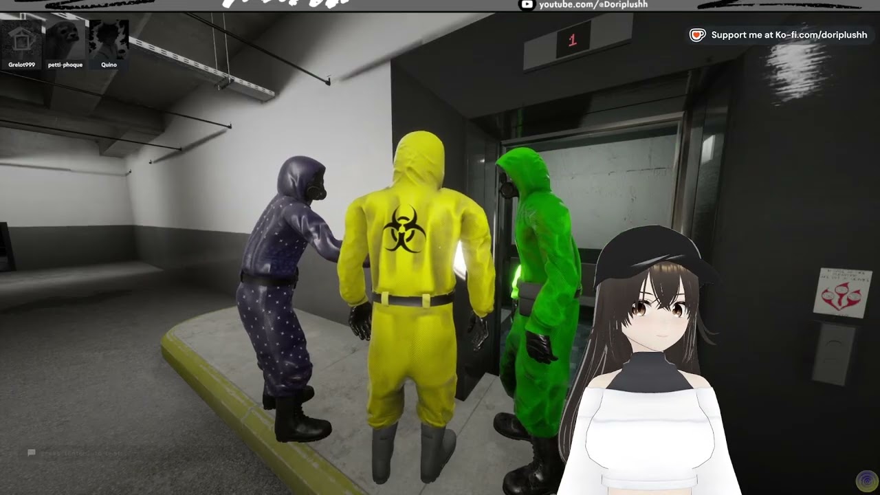 VOD (Partie) // Escape the Backrooms avec 3 c*ns @exoshi_tv ! (VTuber FR) (TRANSGIRL) !game !discord