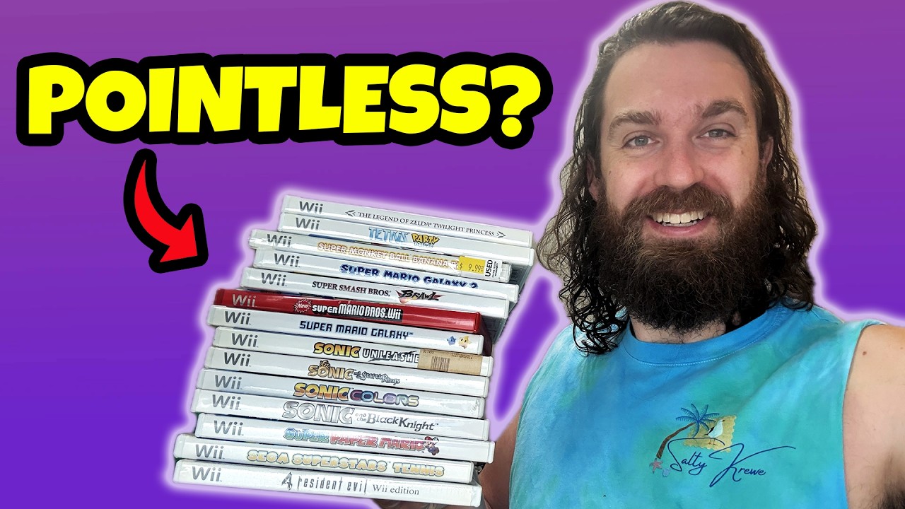 VideoGame Collecting is Fun, Addicting, and Pointless