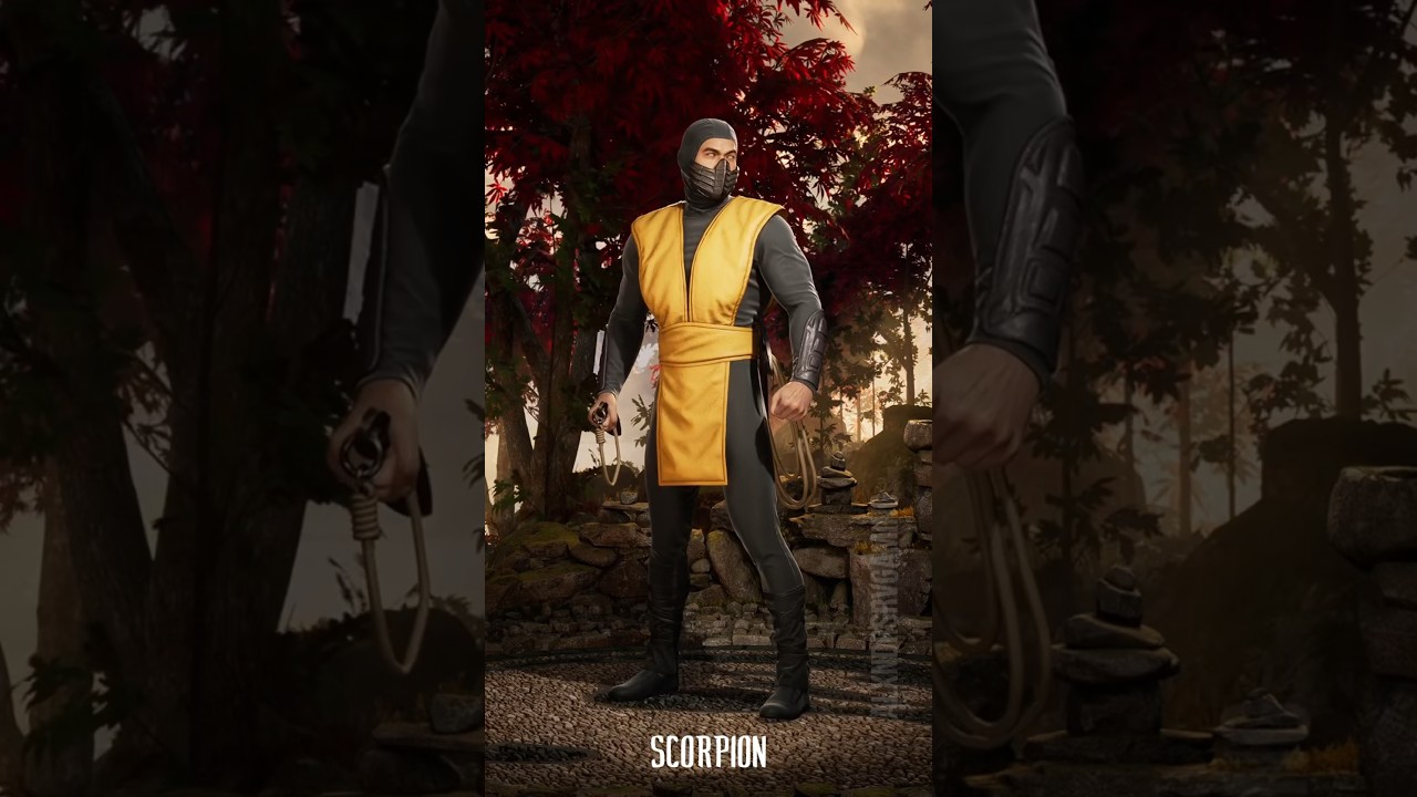 Mortal Kombat 1 All 1995 Movie's Ninja Skins #mortalkombat #mortalkombat1