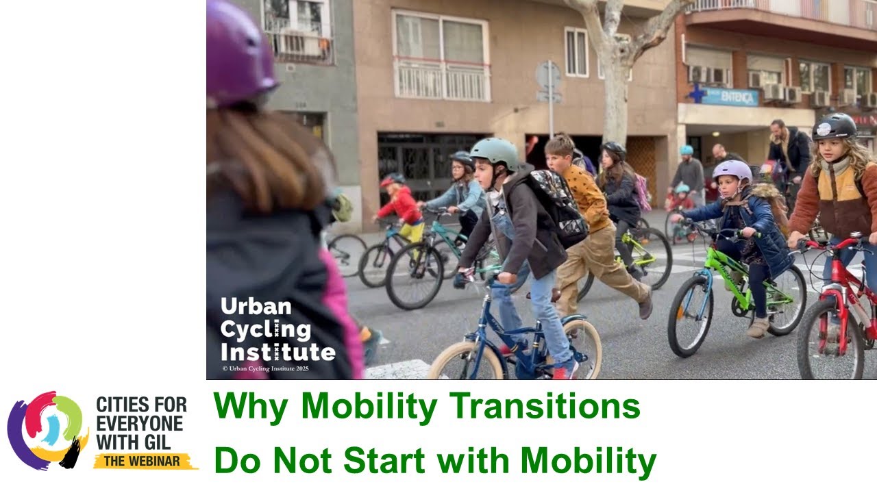 Mobility Transitions Do Not Start with Mobility • Guest: Meredith Glaser, Urban Cycling Institute