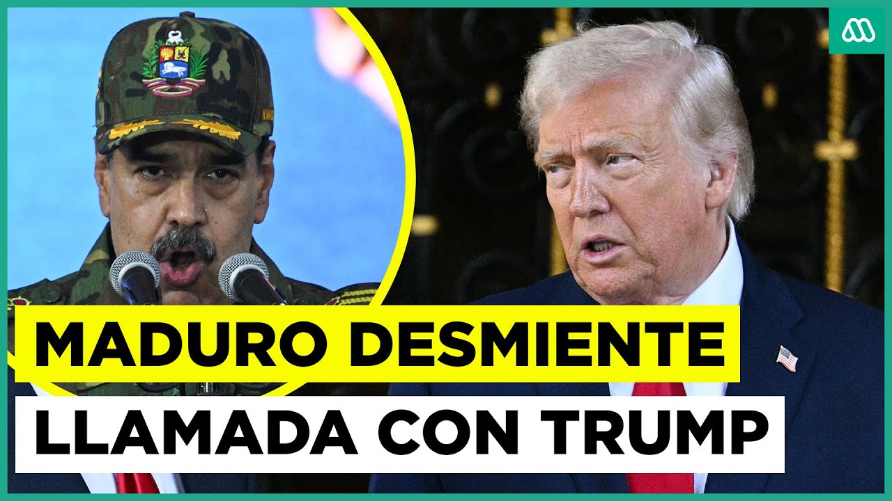 Nicol&aacute;s Maduro desmiente llamada de Donald Trump
