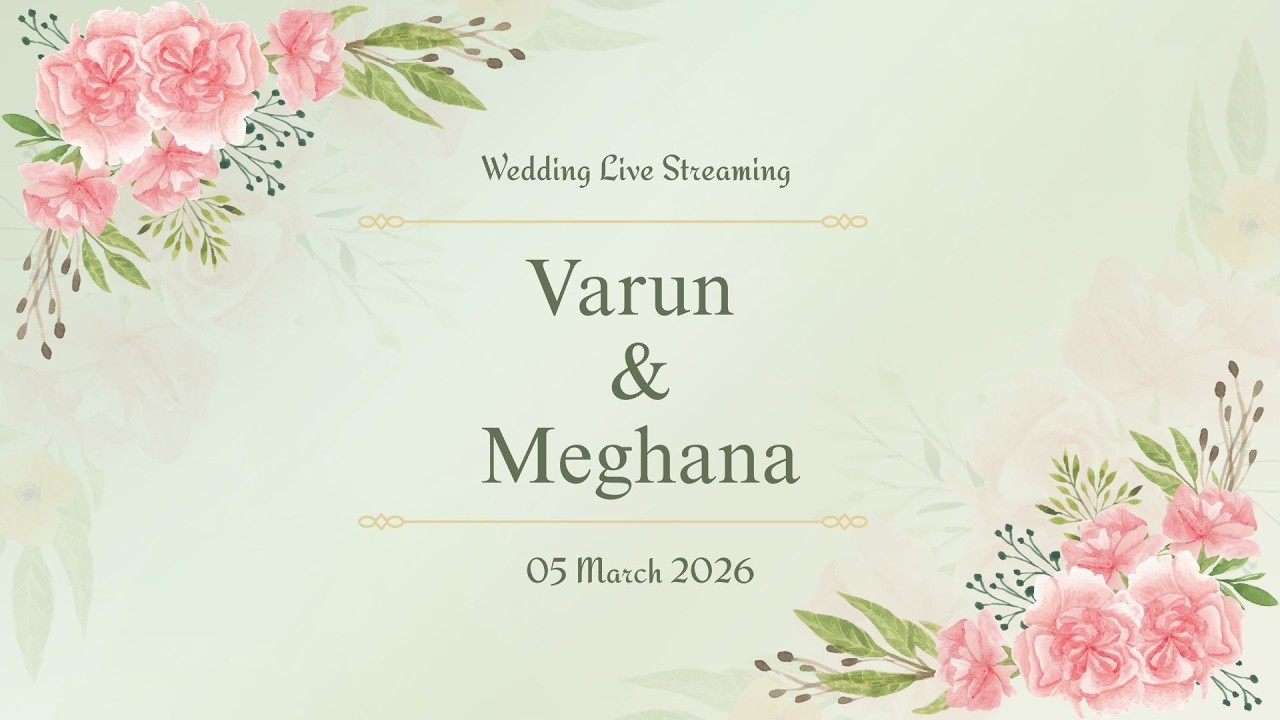 Wedding of Varun & Meghana