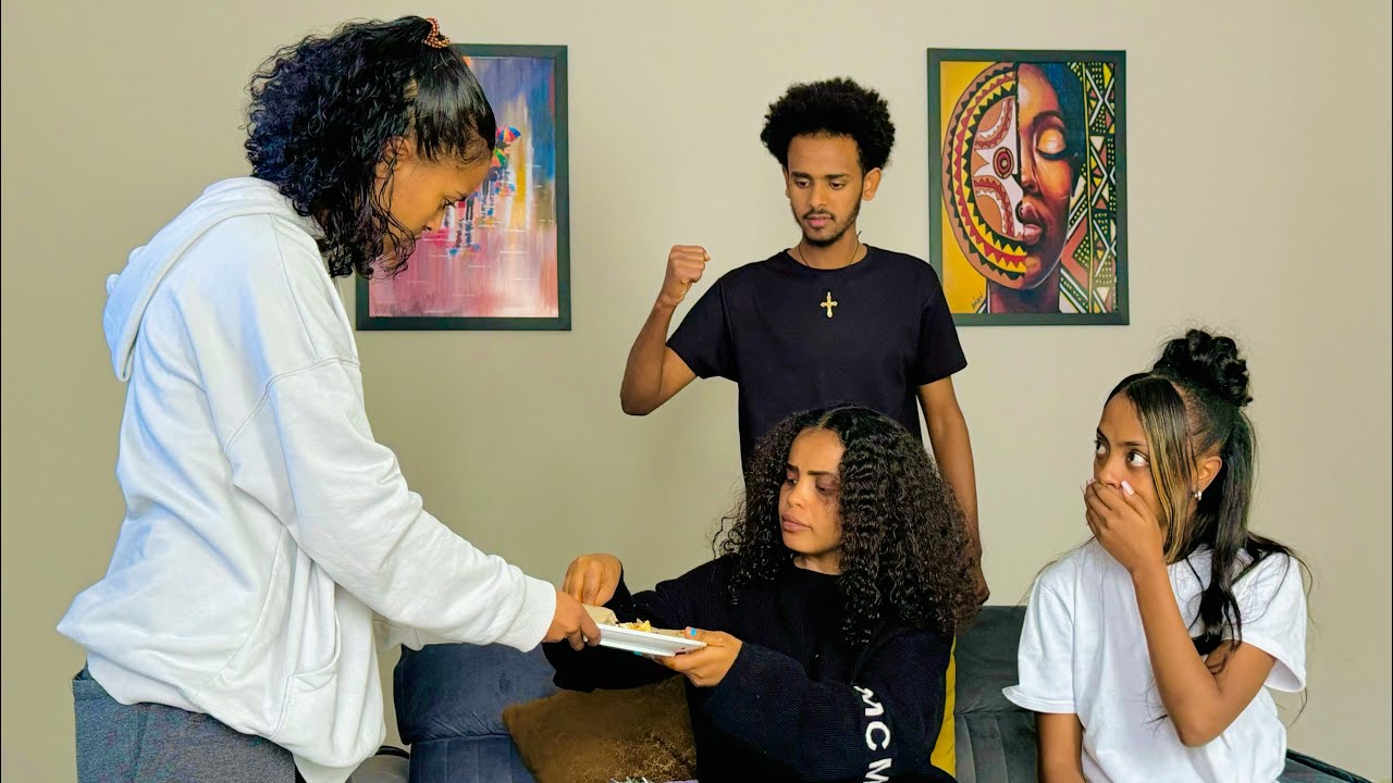 ነፍሰ ጡር ጓደኛቺንን ምግብ ከለከልናት ቤዜ አለቀሰች😭😭
