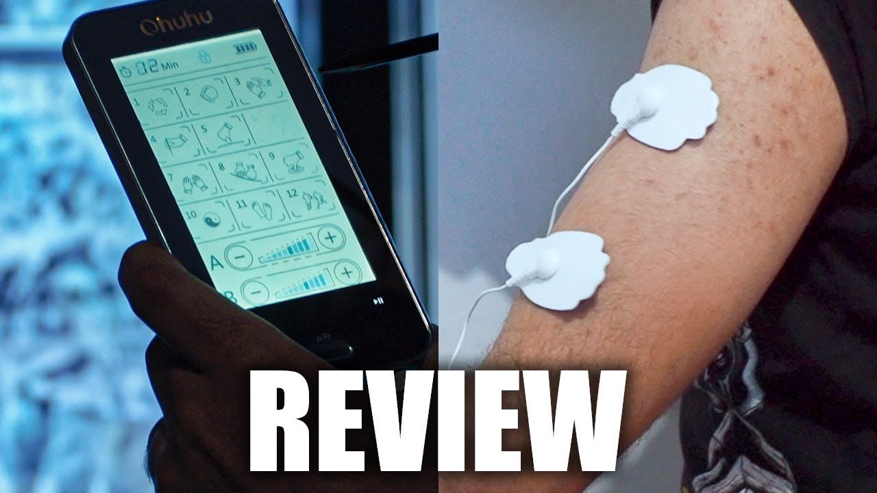 Ohuhu Touchscreen Tens Unit Review | Electronic Rechargeable Tens Unit Pulse Stimulator
