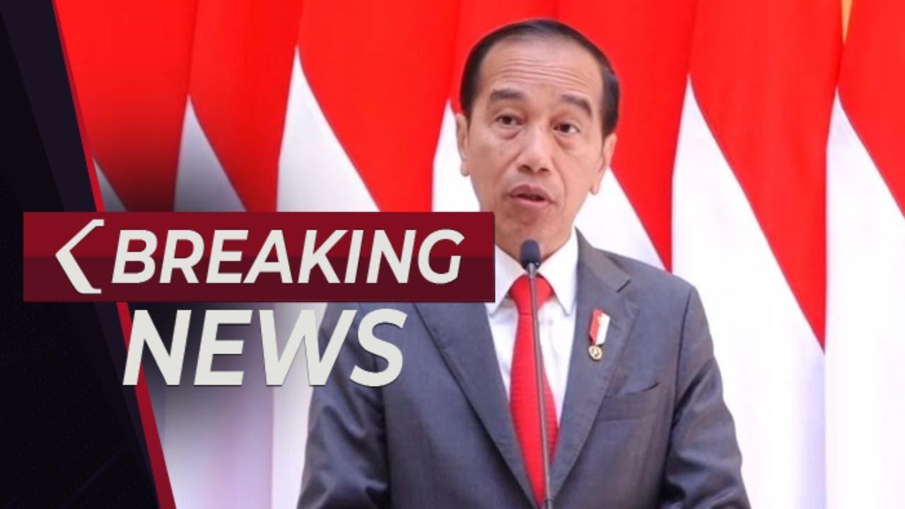 BREAKING NEWS - Pernyataan Presiden Jokowi Sebelum Berangkat Kunjungan Kerja ke Australia