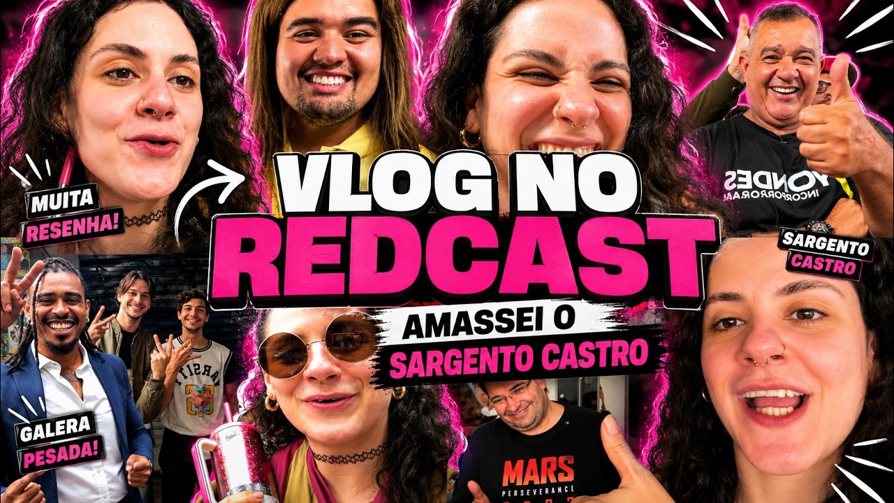 REDCAST &Eacute; UMA FARSA? DEBATI COM O SARGENTO CASTRO - VLOG EM SP DIA 3