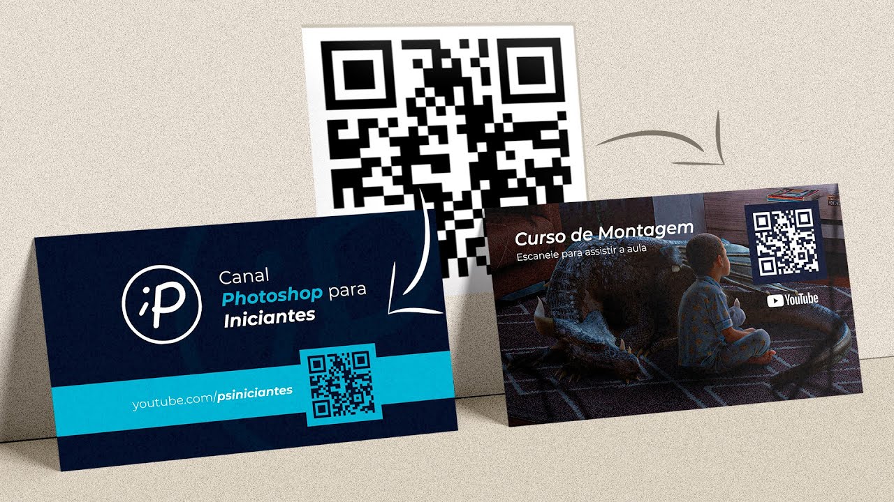 Como criar um Cartão de Visita com QR Code no Photoshop