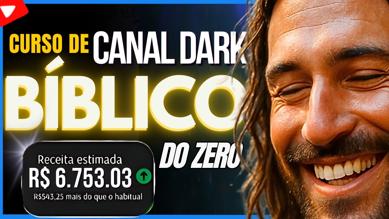 Melhor Curso de Canal Dark Bíblico com IA: Veja Como Funciona
