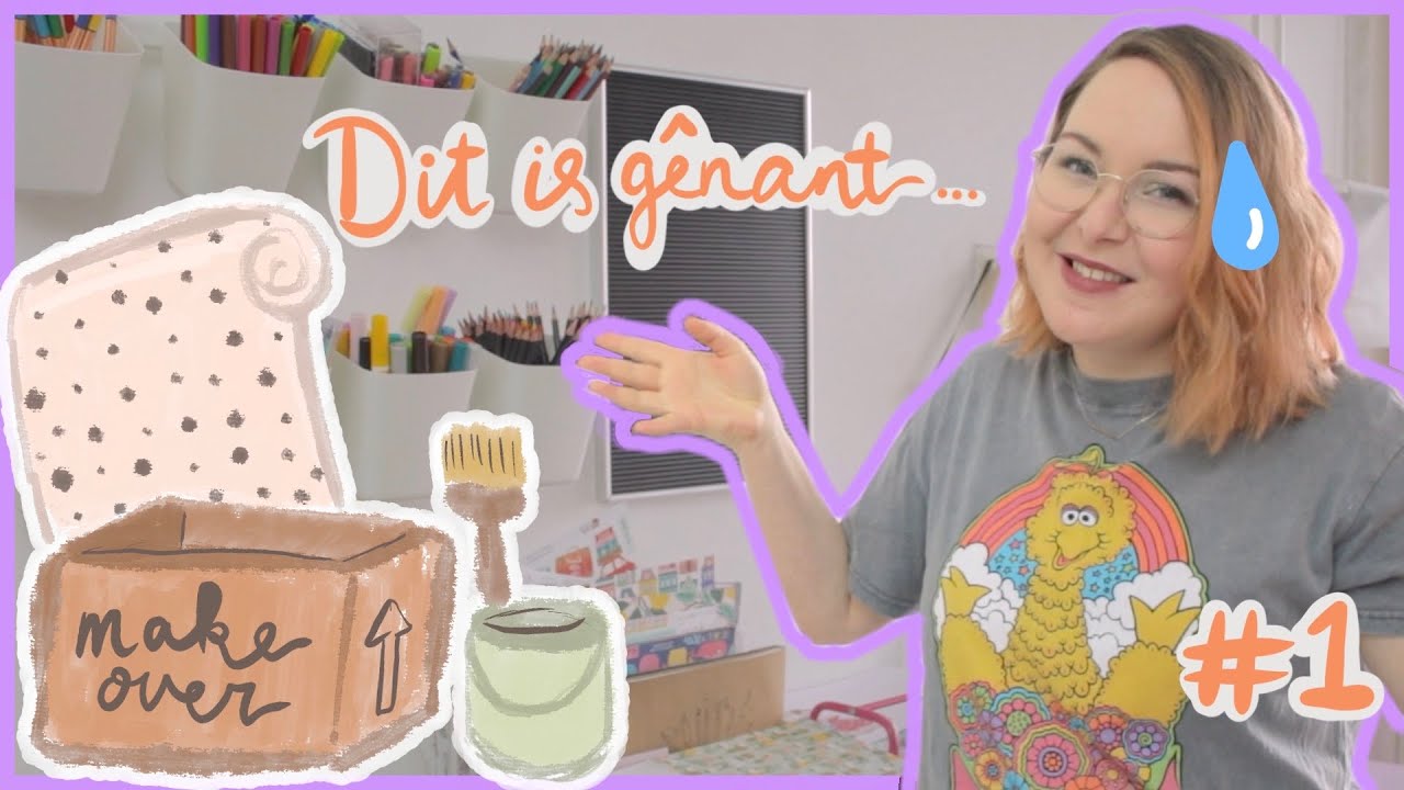 Studio MAKE-OVER! Afl. 1 - Wat een chaos & dit zijn mijn plannen!