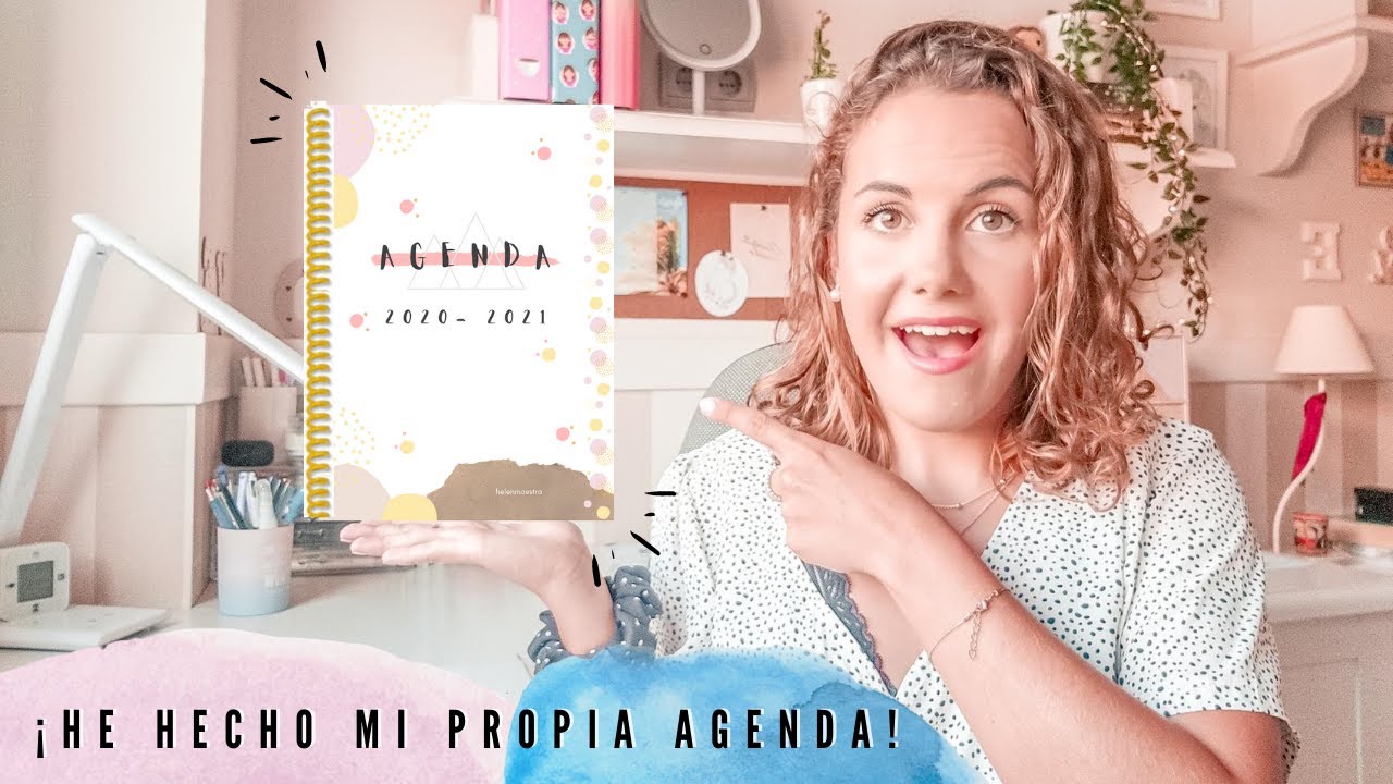 AGENDA 2020 2021📒 · ¡Creo mi propia agenda! · DESCARGABLE 📥 · Para cualquier formato
